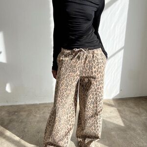 Damson Madder Rafe Leopard Pants UK 16